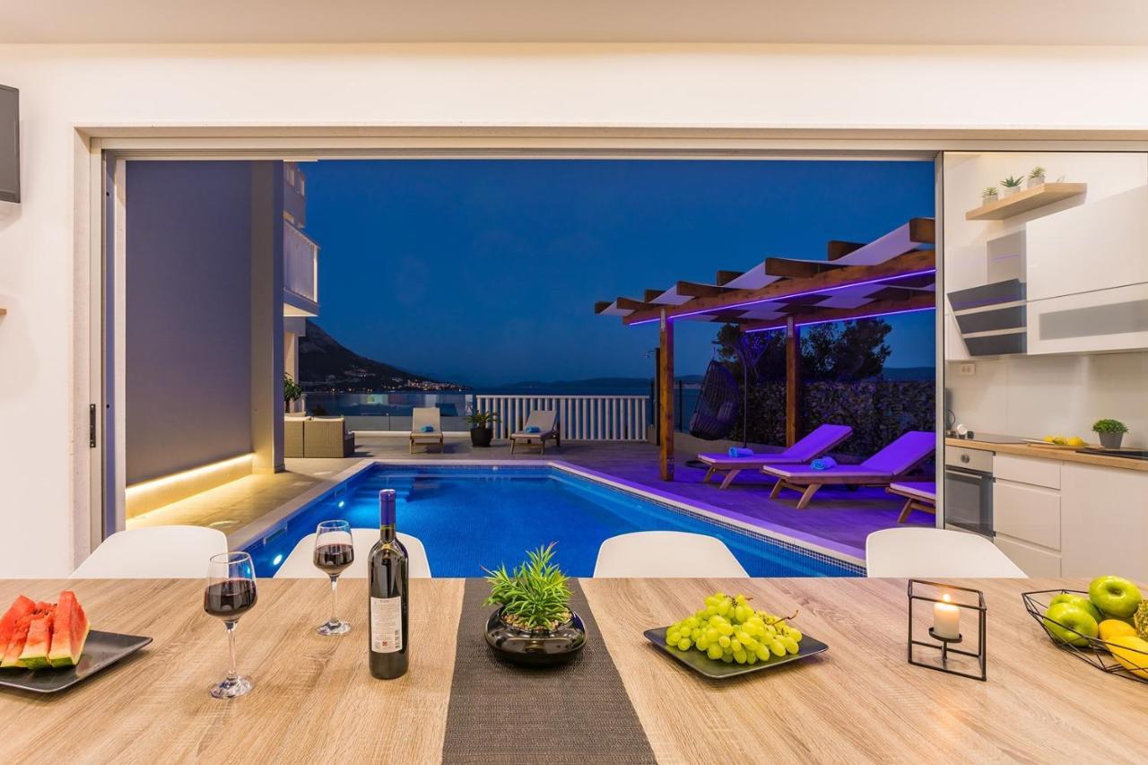Villa Matan - Only 200M From The Sandy Beaches, Private 28M2 Pool Omiš Eksteriør bilde